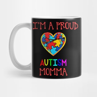 Proud Autism Momma Mug